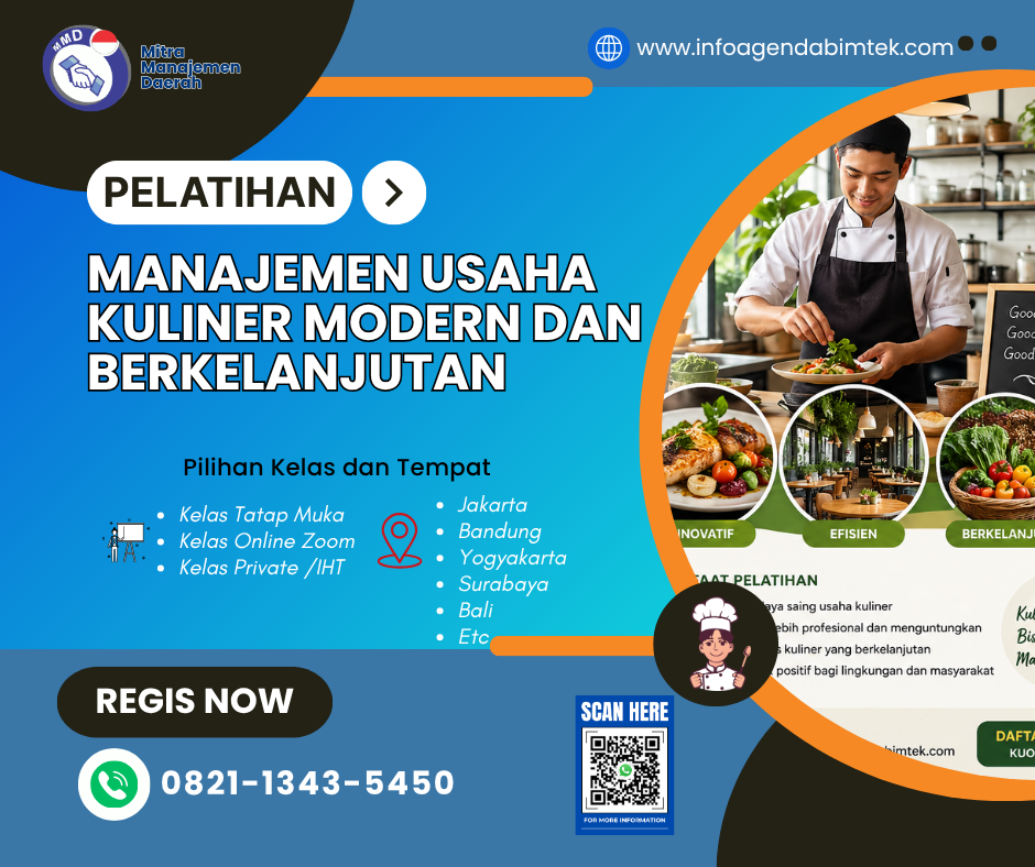 Pelatihan Manajemen Usaha Kuliner Modern dan Berkelanjutan