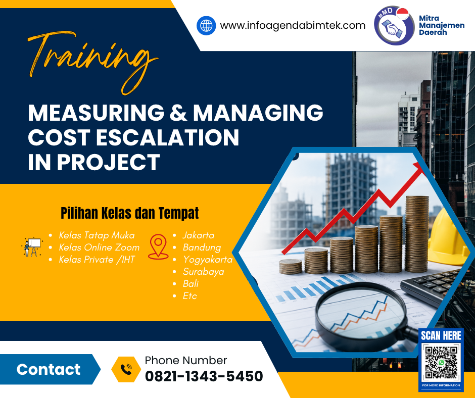 Training Measuring And Managing Cost Escalation In Project