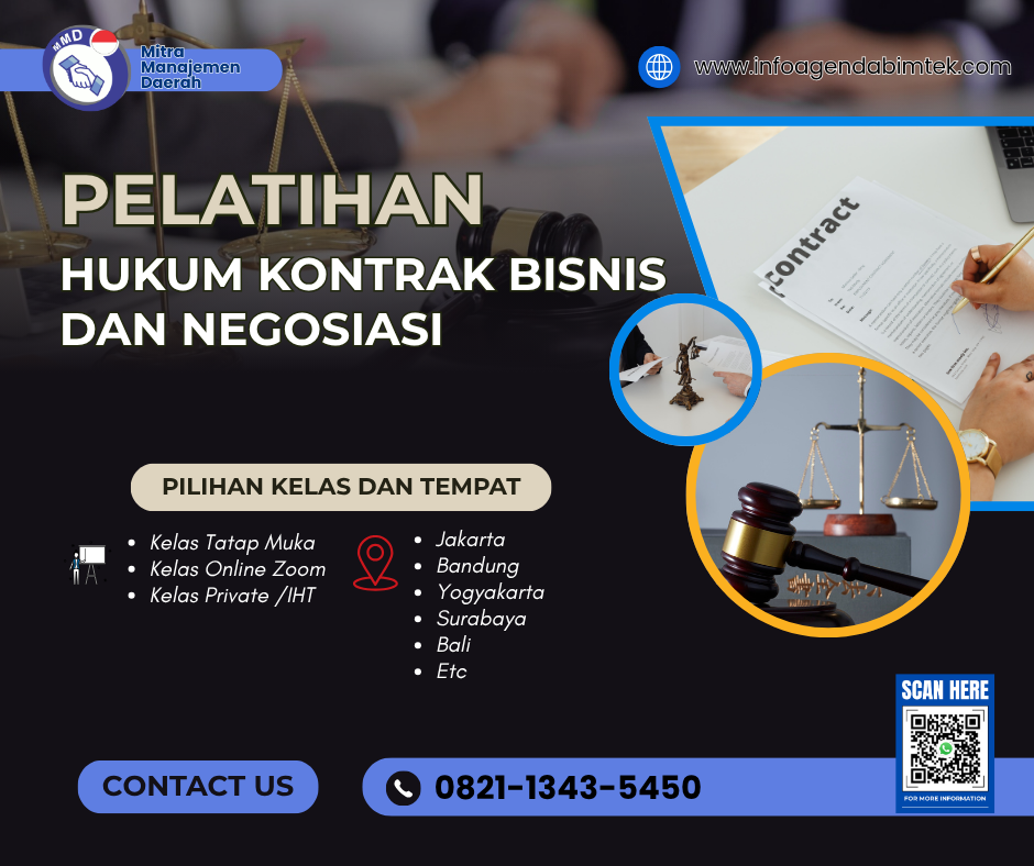 Pelatihan Hukum Kontrak Bisnis dan Negosiasi