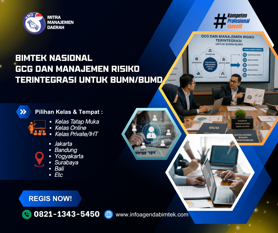 Bimtek GCG dan Manajemen Risiko Terintegrasi untuk BUMN BUMD