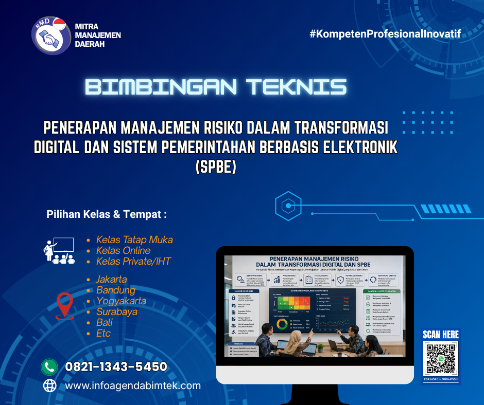 Bimtek Penerapan Manajemen Risiko dalam Transformasi Digital dan SPBE