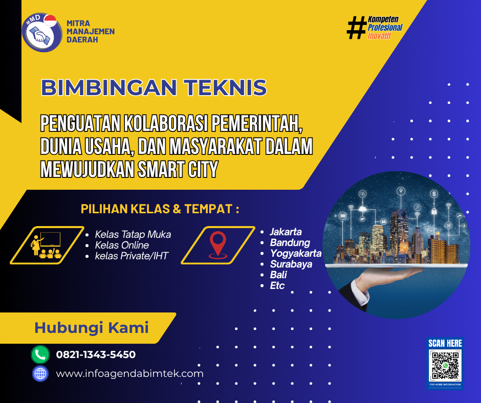 Bimtek Penguatan Kolaborasi Pemerintah Dunia Usaha dan Masyarakat dalam Mewujudkan Smart City