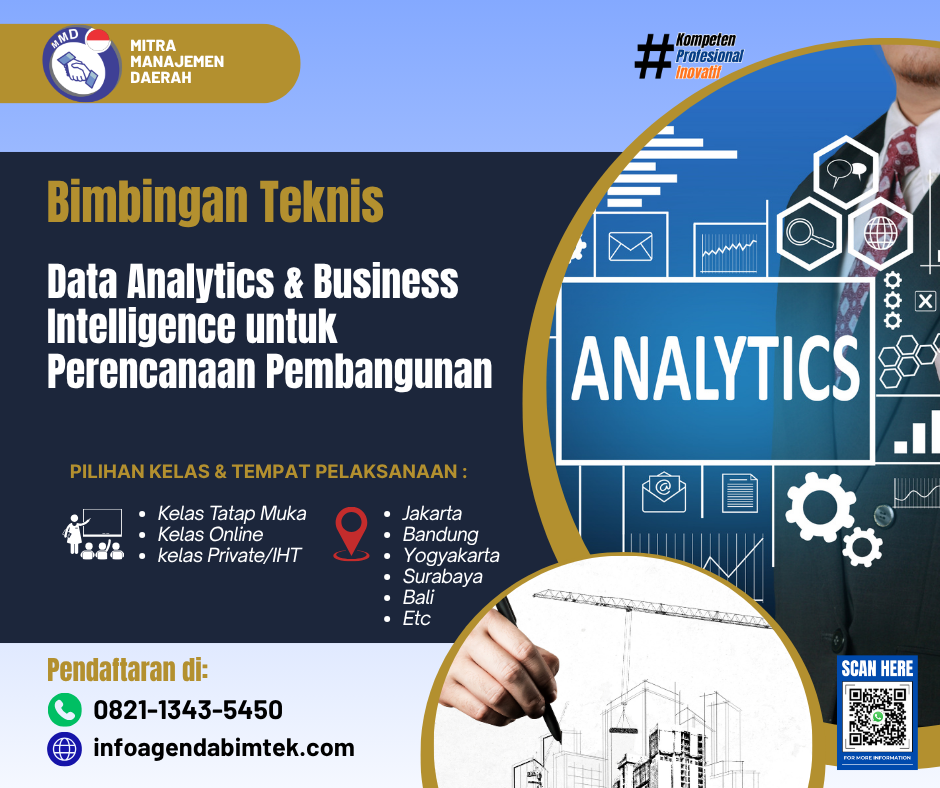 Bimtek Data Analytics dan Business Intelligence untuk Perencanaan Pembangunan
