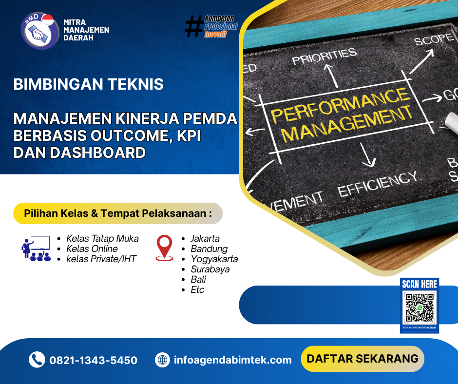Bimtek Manajemen Kinerja Pemda Berbasis Outcome-KPI dan Dashboard