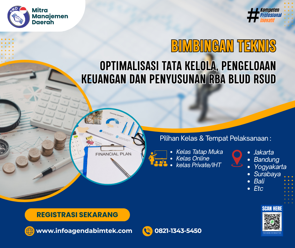 Bimtek Optimalisasi Tata Kelola Pengelolaan Keuangan dan Penyusunan RBA BLUD RSUD