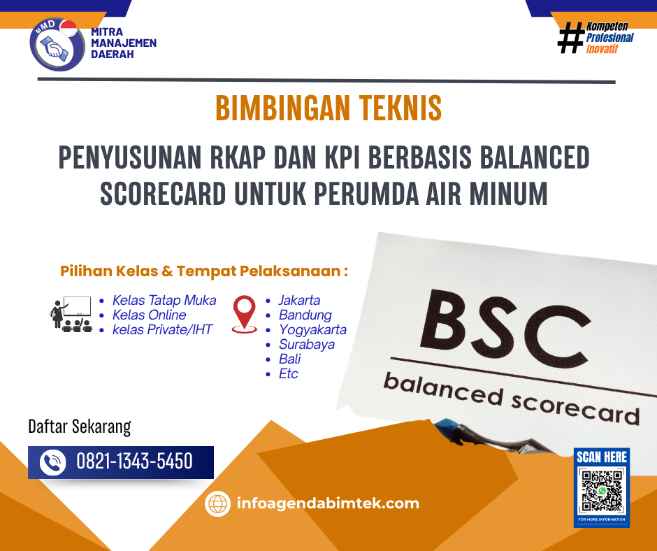Bimtek Penyusunan RKAP dan KPI Berbasis Balanced Scorecard untuk Perumda Air Minum