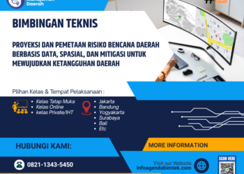 Bimtek Proyeksi dan Pemetaan Risiko Bencana Daerah Berbasis Data-Spasial-dan Mitigasi