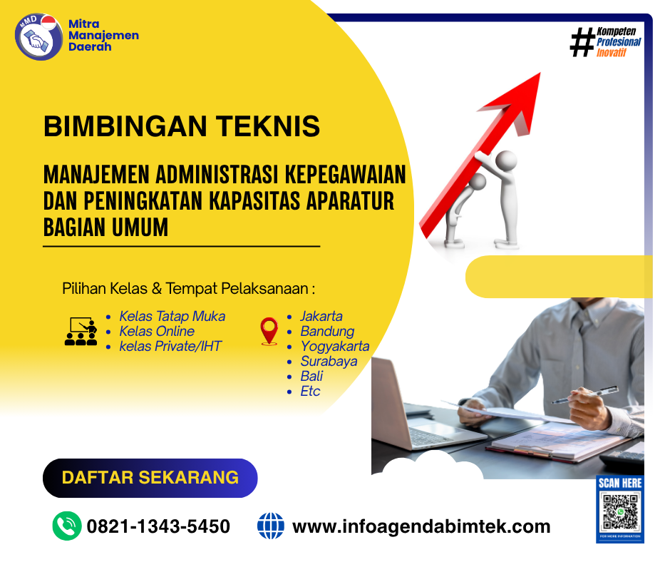 Bimtek Manajemen Administrasi Kepegawaian dan Peningkatan Kapasitas Aparatur Bagian Umum