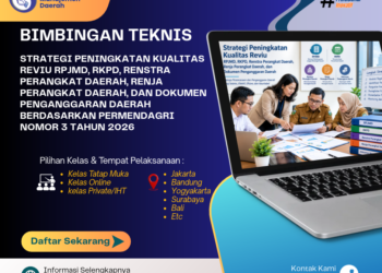 Bimtek Strategi Peningkatan Kualitas Reviu RPJMD-RKPD-Renstra Perangkat Daerah-Renja Perangkat Daerah dan Dokumen Penganggaran Daerah